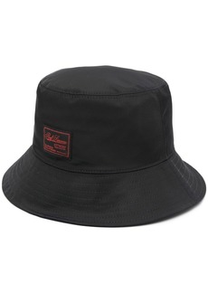 Raf Simons logo-patch bucket hat