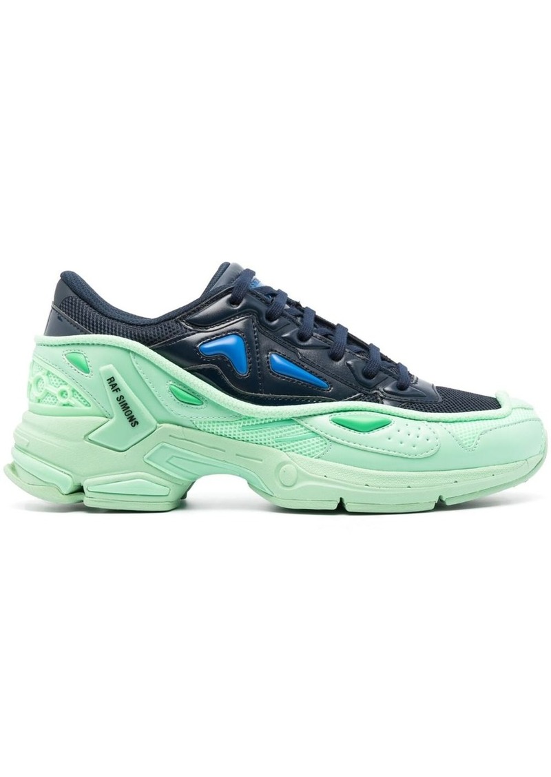 Raf Simons panelled lace-up sneakers