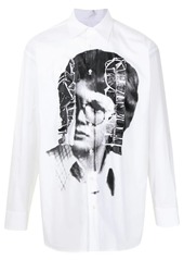 Raf Simons portrait-print shirt
