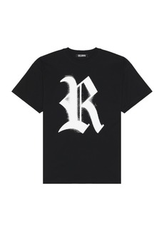 Raf Simons Big Fit T-shirt With R Print On Front
