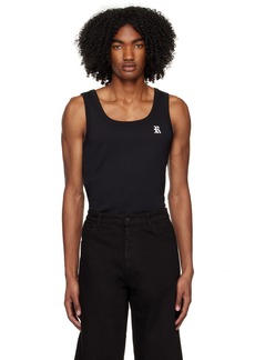 Raf Simons Black 'R' Tank Top