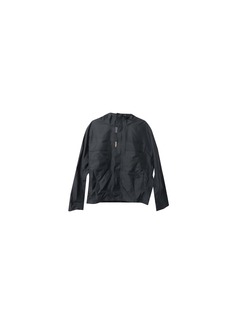 Raf Simons Clusters Hooded Jacket in Black Nylon