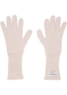 Raf Simons Pink Brushed Gloves