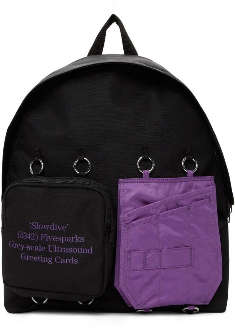 eastpak backpack purple