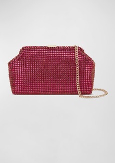 Rafe Madeleine Crystal-Embellished Frame Clutch Bag