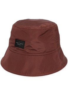 rag & bone Addison logo-patch bucket hat