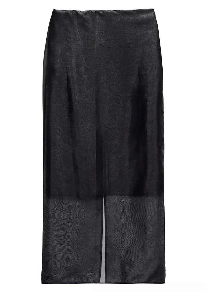 rag & bone Annebet Organza Maxi Skirt