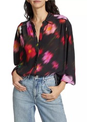 rag & bone Aubrey Floral Button-Front Shirt