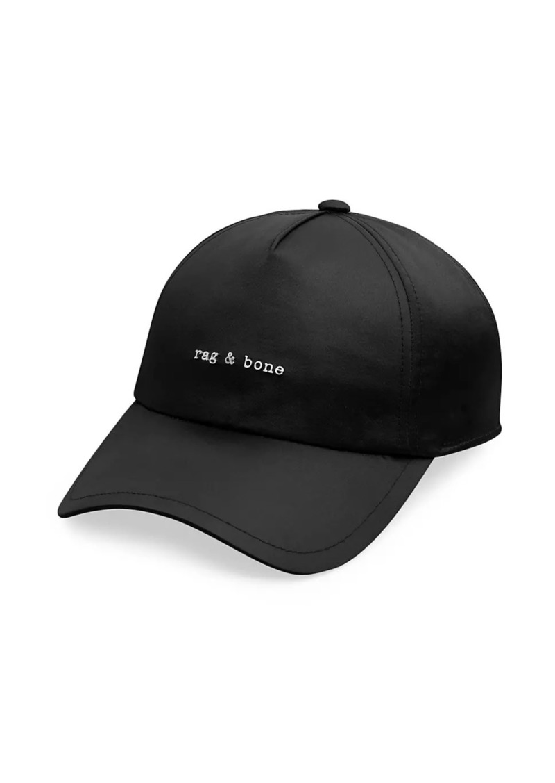 rag & bone Avery Satin Baseball Cap