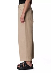 rag & bone Banks Cotton Wide-Leg Pants