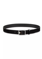 rag & bone Boyfriend Textured Leather Belt