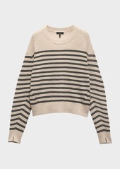 rag & bone Bree Striped Crewneck Sweater