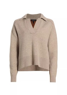 rag & bone Bridget Wool-Blend Long-Sleeve Sweater