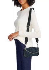 rag & bone Cami Denim Chain Top Handle Camera Bag