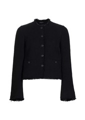 rag & bone Carmen Cotton-Blend Tweed Crop Jacket