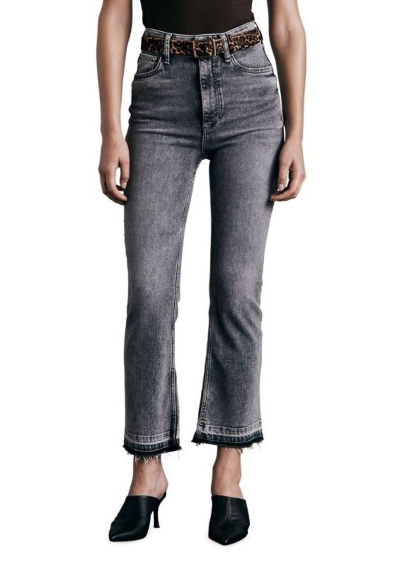 rag & bone Casey High Rise Flare Jeans