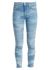 rag & bone Cate Mid-Rise Camo Ankle Skinny Jeans