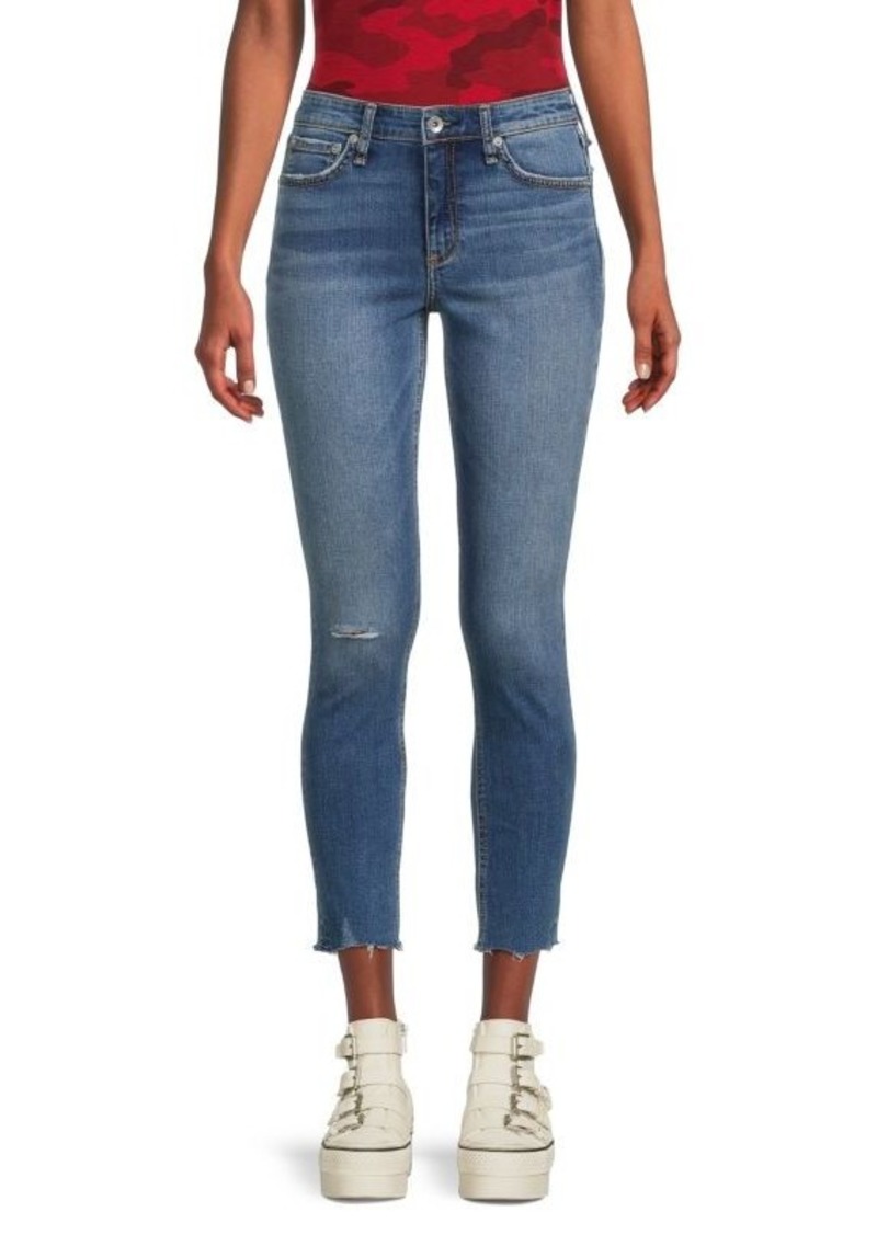 rag & bone Cate Mid Rise Skinny Ankle Jeans