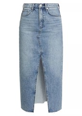 rag & bone Clara Five-Pocket Midi-Skirt