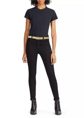 rag & bone Colin Studded Suede Belt