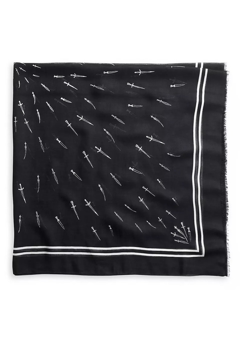 rag & bone Daggar Foulard Scarf