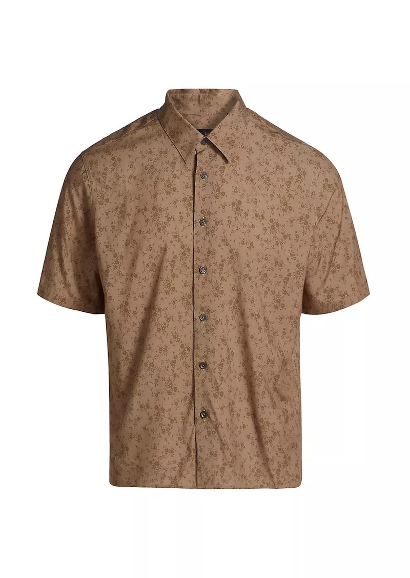 rag & bone Dalton Floral Short-Sleeve Shirt