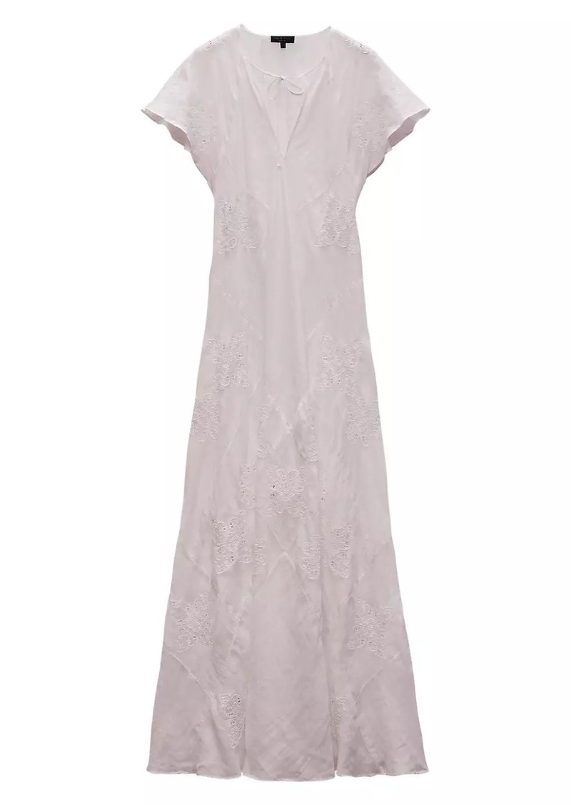 rag & bone Delancy Eyelet Maxi Dress