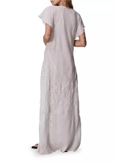 rag & bone Delancy Eyelet Maxi Dress