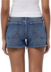 rag & bone Dre Low-Rise Denim Shorts