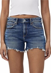 rag & bone Dre Low-Rise Denim Shorts