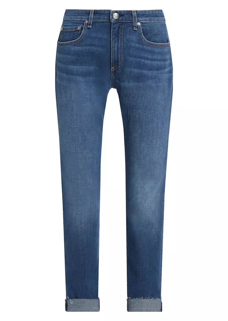 rag & bone Dre Low-Rise Slim-Fit Boyfriend Jeans