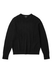 rag & bone Durham Cashmere Herringbone Relaxed-Fit Sweater