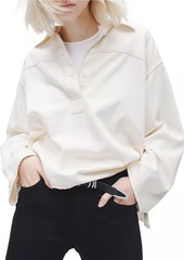 rag & bone Ultra Featherweight Emily Pop Over Shirt