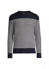 rag & bone Ernie Stripe Wool Crewneck Sweater