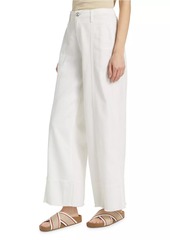 rag & bone Featherweight Arianna Cropped Palazzo Pants