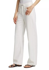 rag & bone Featherweight Logan Mid-Rise Wide-Leg Jeans