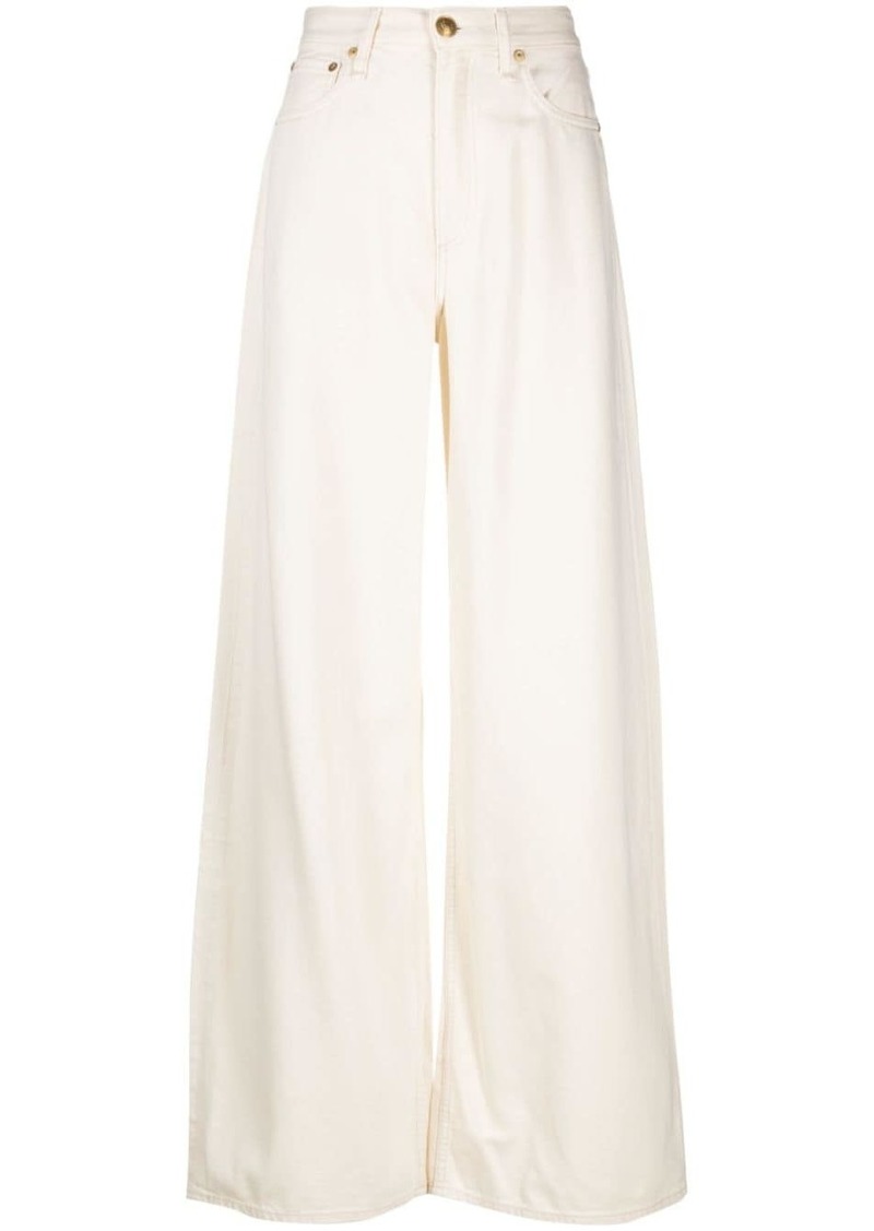 rag & bone Featherweight Sofie wide-leg jeans