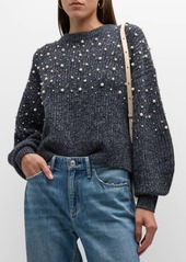 rag & bone Frankie Beaded Crewneck Sweater