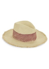 rag & bone Frayed Panama Straw Hat