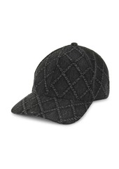 rag & bone Harlow Diamond Denim Baseball Cap