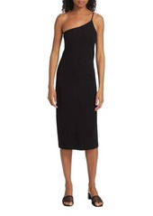 rag & bone Irina Ponte One Shoulder Midi Dress