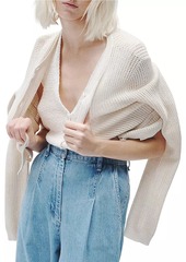 rag & bone Jackie Textured Knit Vest