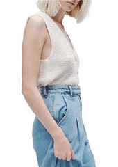 rag & bone Jackie Textured Knit Vest