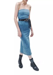 rag & bone Jasmine Stretch Denim Midi-Dress