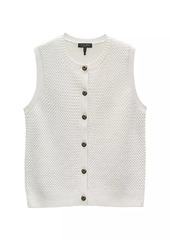 rag & bone Jax Wool-Blend Sleeveless Cardigan