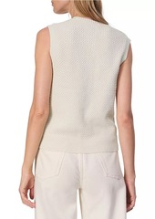 rag & bone Jax Wool-Blend Sleeveless Cardigan