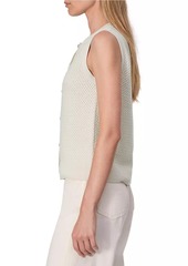 rag & bone Jax Wool-Blend Sleeveless Cardigan