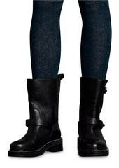 rag & bone Leather Moto Boots