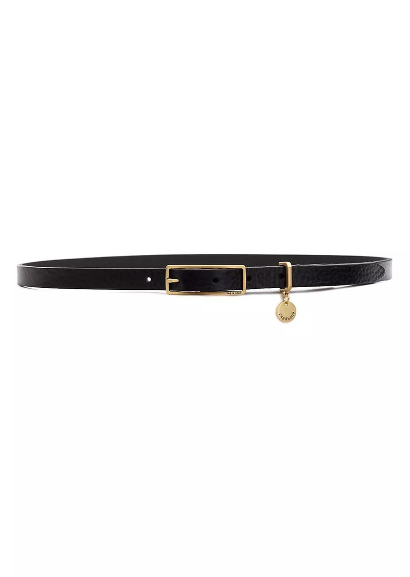 rag & bone Leather Rebound Belt