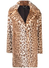 rag & bone leopard print faux shearling coat